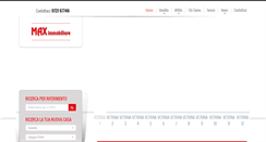 Desktop Screenshot of maximmobiliare.com