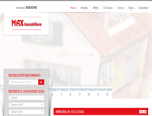 Tablet Screenshot of maximmobiliare.com